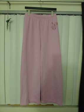 Justice Light Pink Elastic Waist Skirt with Decorative Tag